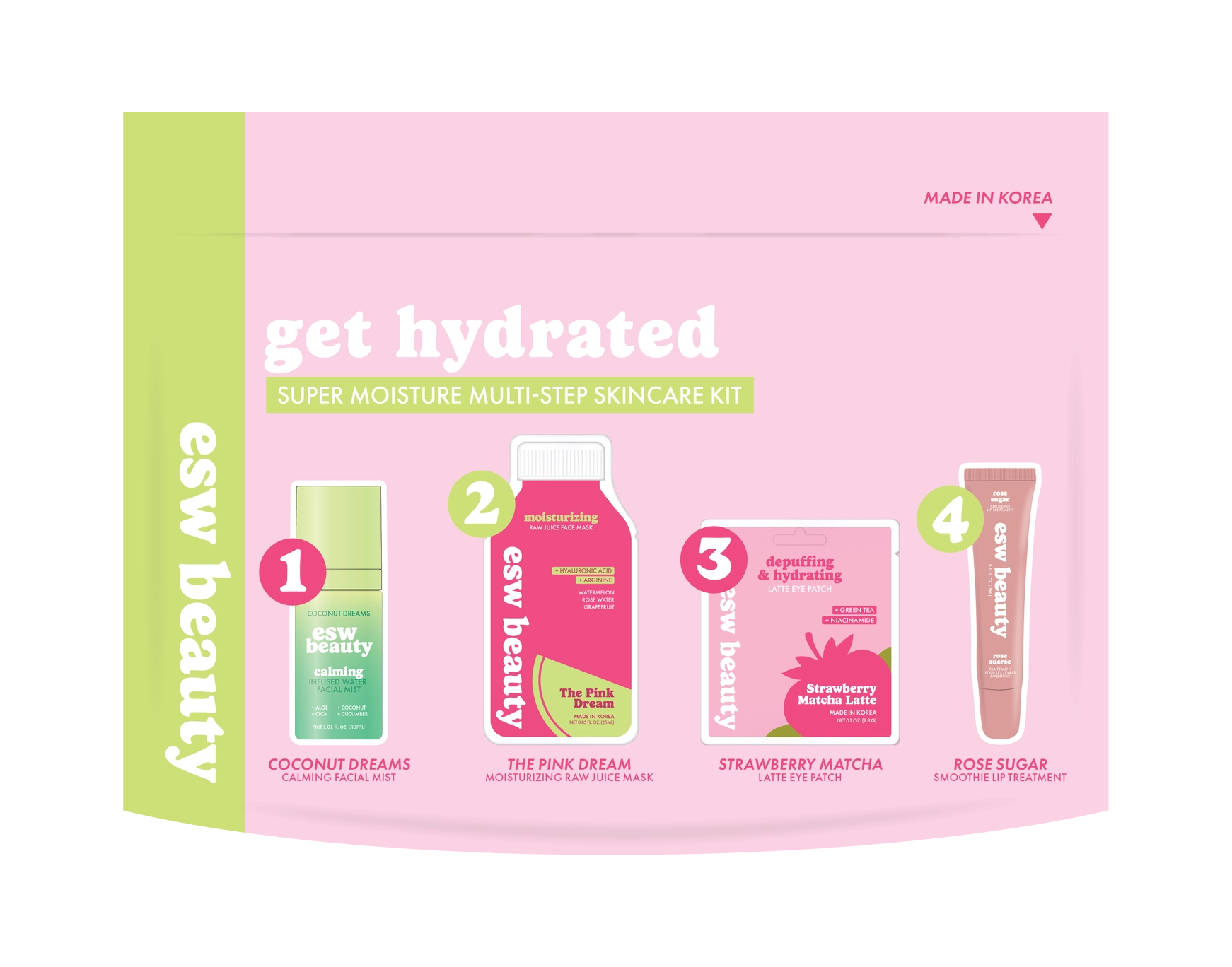 Get Hydrated Super Moisture Multi-Step Skin Kit Serenity healing gifts